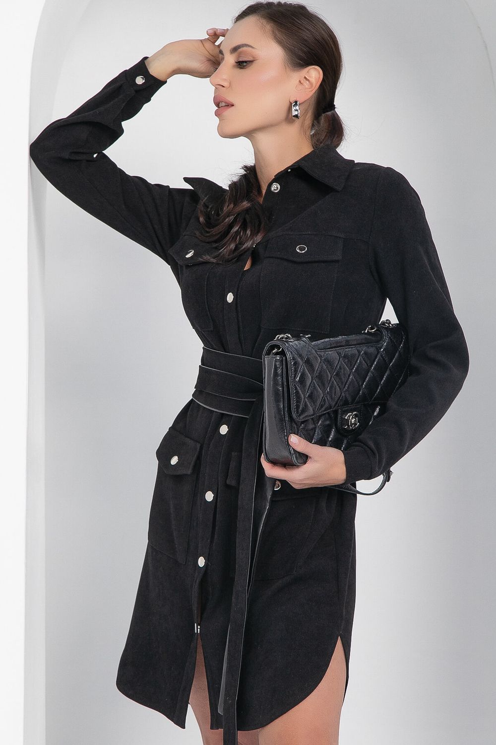 Платье Виола (черное) П12262-44 LT Collection