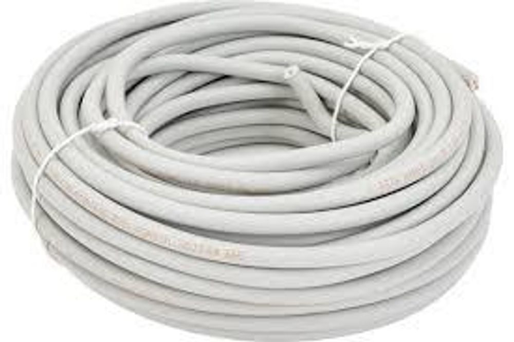 Кабель NYM 2х1,5мм белый (20м)
