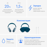 Беспроводные наушники Apple AirPods Max Sky Blue, синий, blue