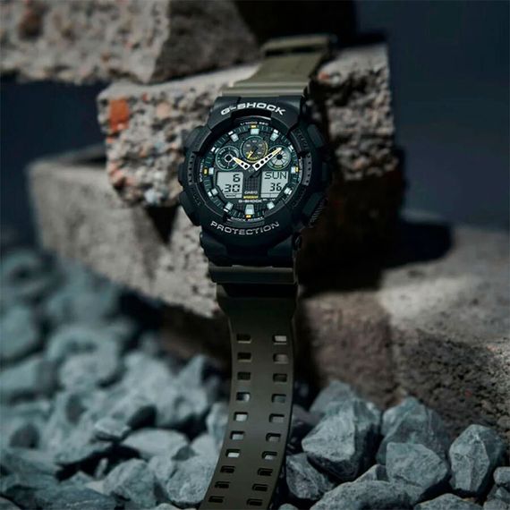 Наручные часы Casio GA-100TU-1A3