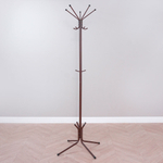 Вешалка напольная "Луч 5" коричневая