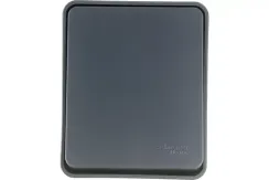 Выключатель Systeme Electric ATLASDESIGN PROFI IP54 1-клавишный проходной накладной антрацит 37133