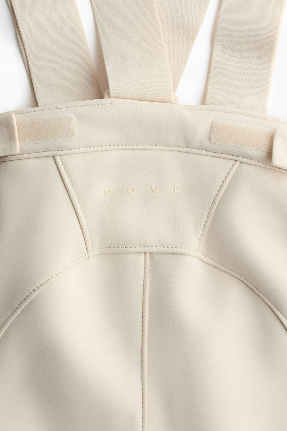 H&M Водоотталкивающие горнолыжные брюки, кремовый