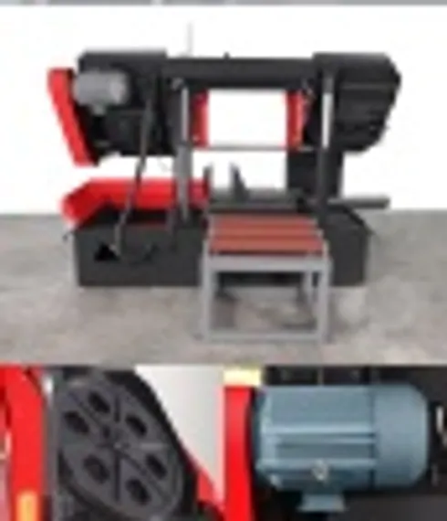 Полуавтоматический ленточнопильный станок SVB-50SA-ML, SMTG