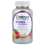 Centrum, Мультивитонки для женщин старше 50 лет, натуральное фруктовое ассорти, 140 жевательных таблеток