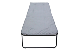 Кровать раскладная Надин п/мягкая лист 10мм арт.С408/71 (цвет ткани серый рис.без рисунка (1 шт. в уп.)