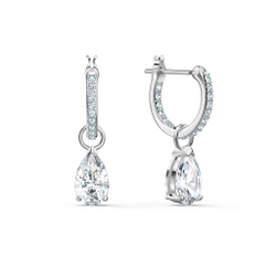 ATTRACT: серьги MINI HOOP CZWH/CRY/RHS