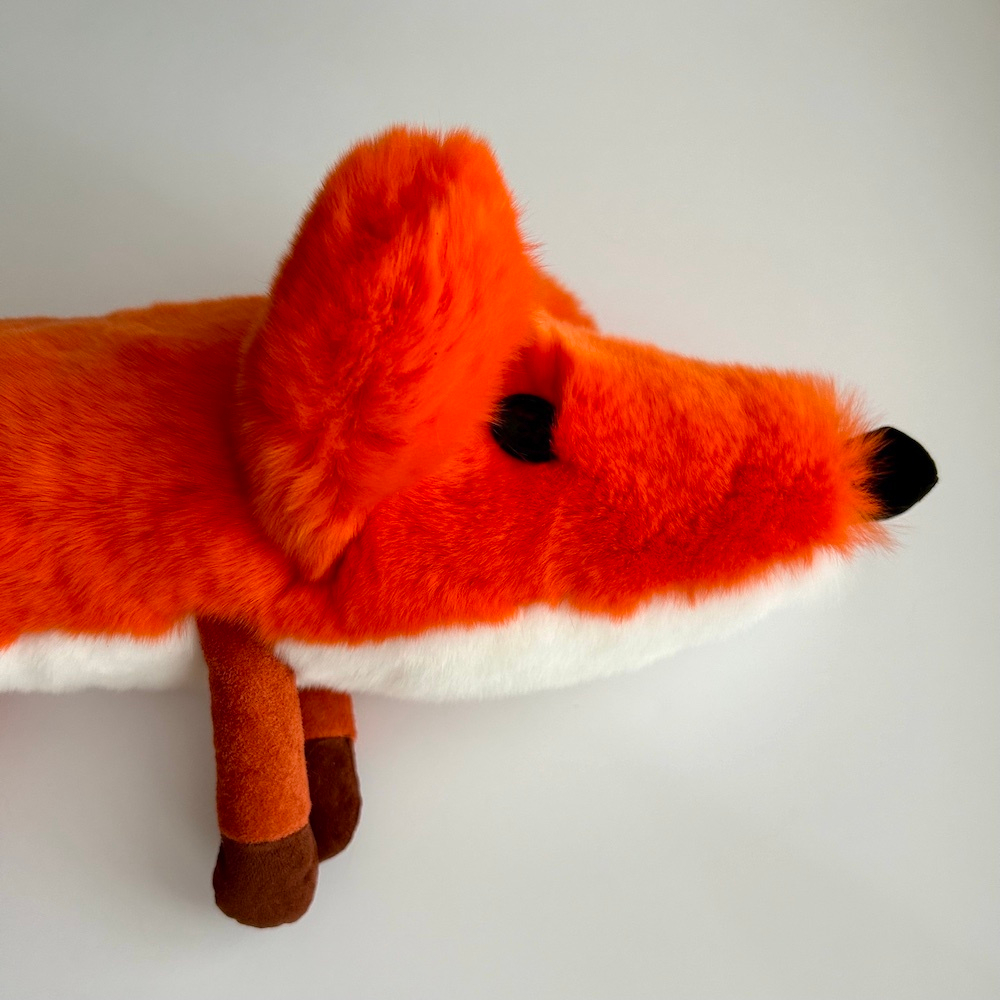 игрушка лиса ручной работы