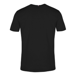 Мужское теннисное поло Le Coq Sportif Essential N°3 T-Shirt Men - Black