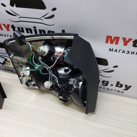 Задние фонари red smoke led для Audi A4 B6