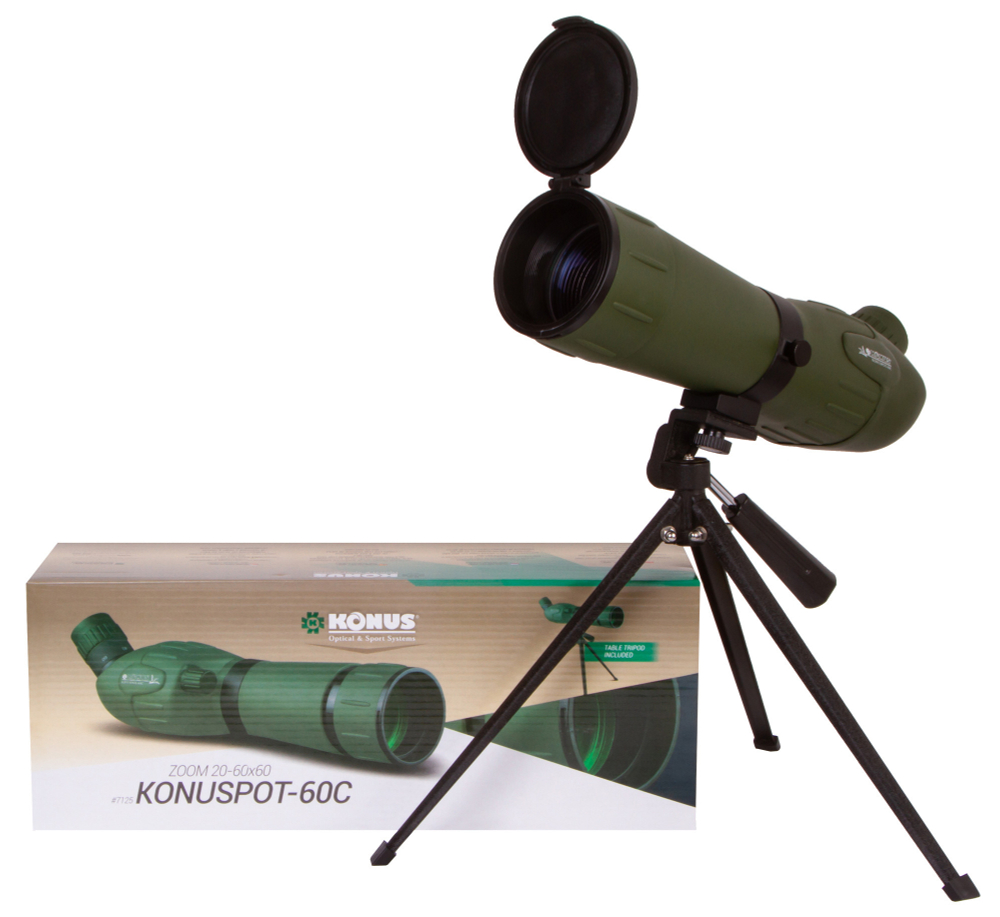 Зрительная труба Konus Konuspot-60C 20–60x60