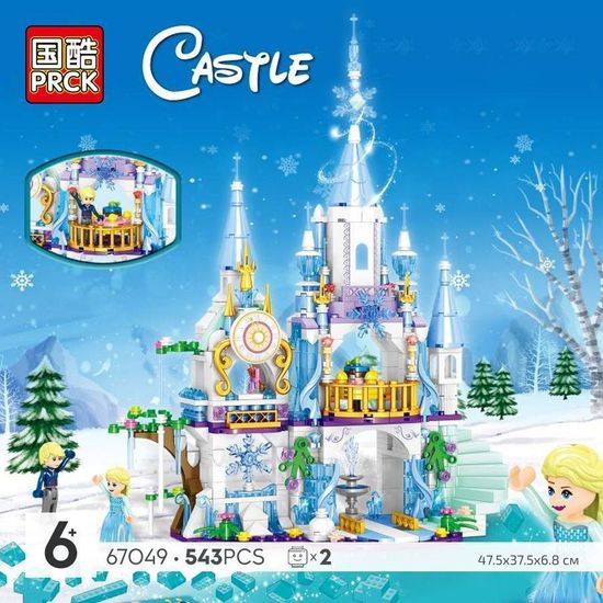 Конструктор Castle Princess " Дворец Эльзы" , 543 дет.