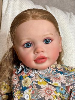 Кукла Реборн мягконабивная 65см в пакете (FA-512)