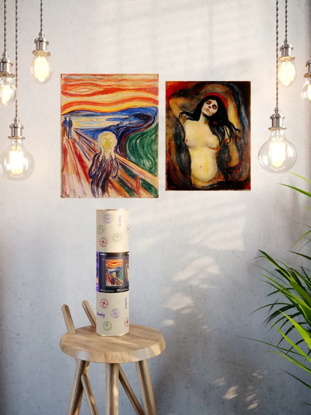 Картины-наклейки на стену для декора интерьерные №125