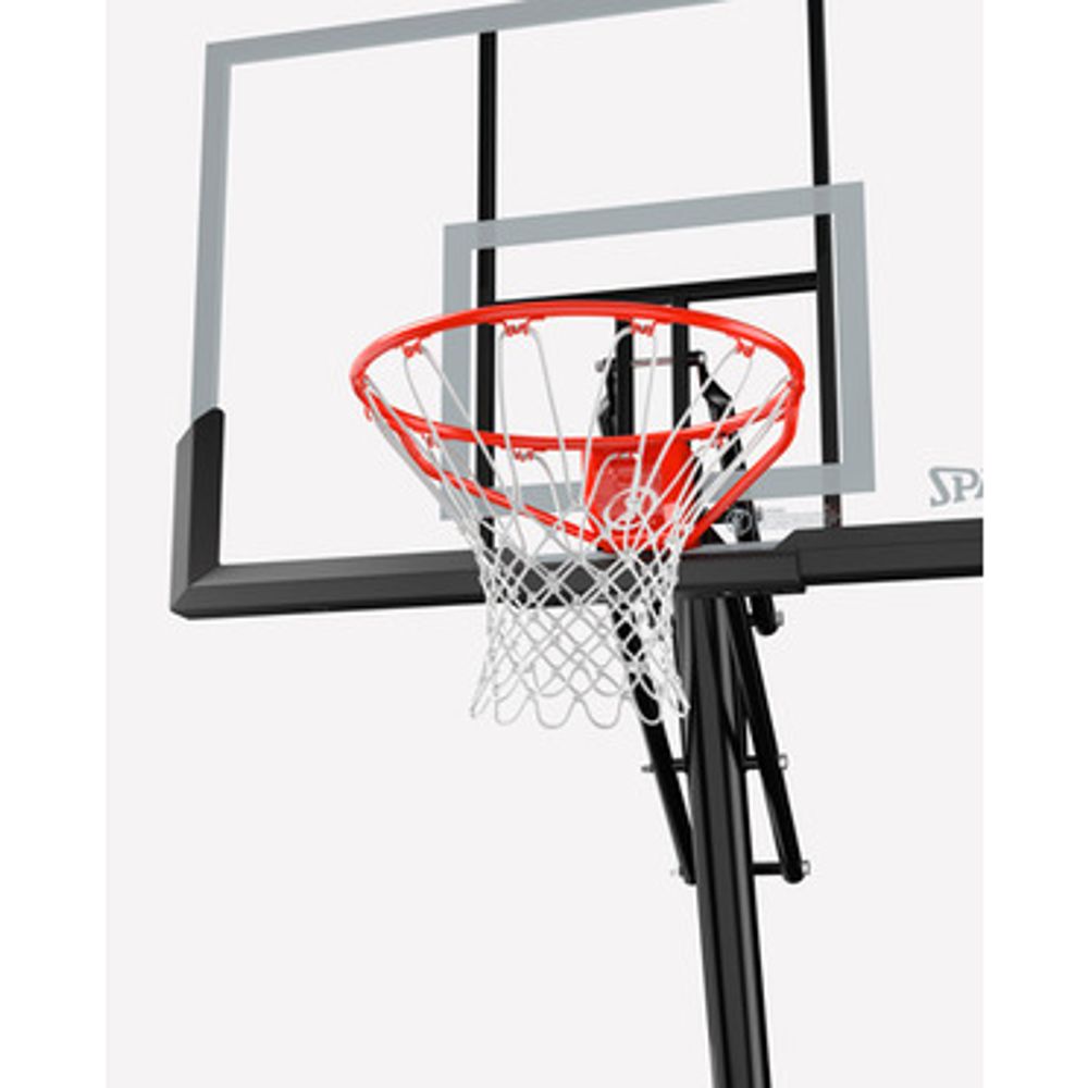 Баскетбольная стойка мобильная, акрил Spalding 54’ Gold Portable арт 6A1746CN