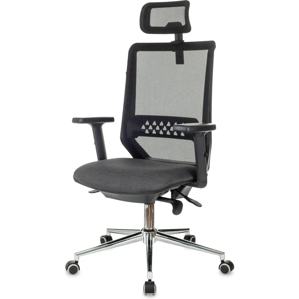 Кресло VB_EChair 663 TC-H/SL черный TW-01 38-418 сетка/ткань