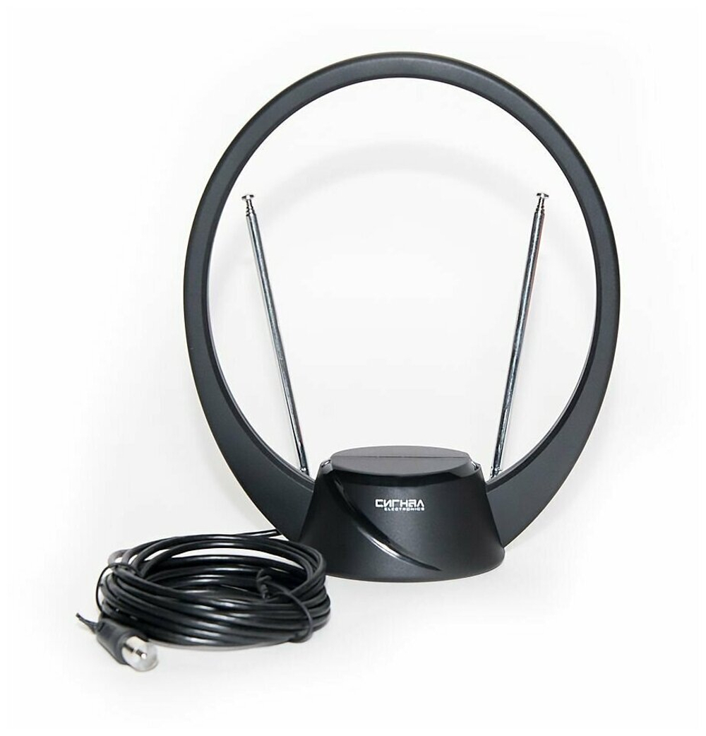 Антенна TV Сигнал SAI-204 комнатная Активная 220в.