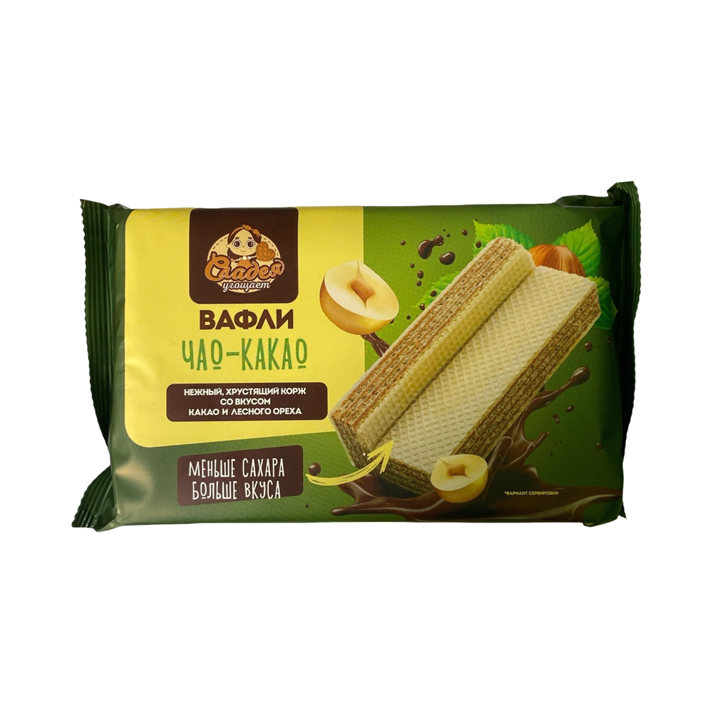 Вафли " Сладея угощает" чао-какао 240гр