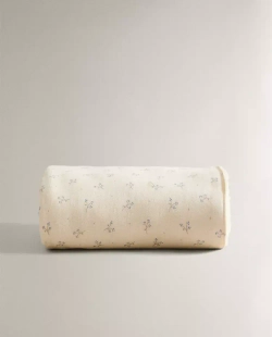 ZARA HOME ДЕТСКОЕ МЯГКОЕ ПОЛОТЕНЦЕ, ЖЕЛТОВАТО-БЕЛЫЙ