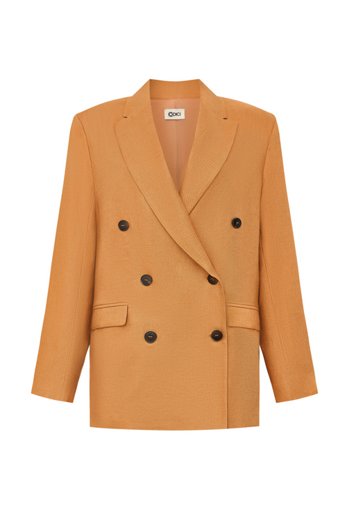 Льняной жакет