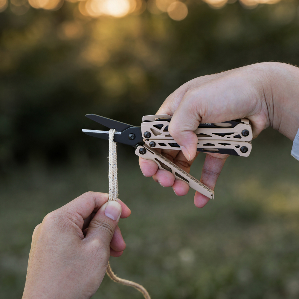 Мультитул NexTool Camper Pliers CP10, бежевый (NE20425)