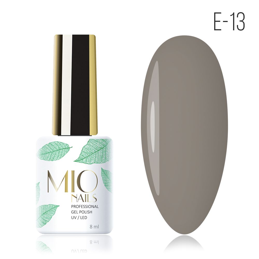 Mio Nails E-13 Мокрый асфальт, 8 мл