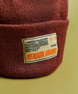 Шапка REASON Jonah Ribbed Knit Basic With Label