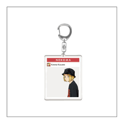 Брелок квадратный "Волейбол / Haikyu!!"