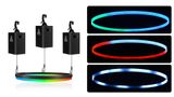 Кинетическое Led кольцо, на 3-х лебедках — 150 RGB SMD 0,8 м