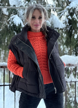 Жилет на синтепоне/черный