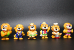 Львята туристы Kinder 1993 Ferrero год 6 штук. Коллекция Киндер Сюрприз