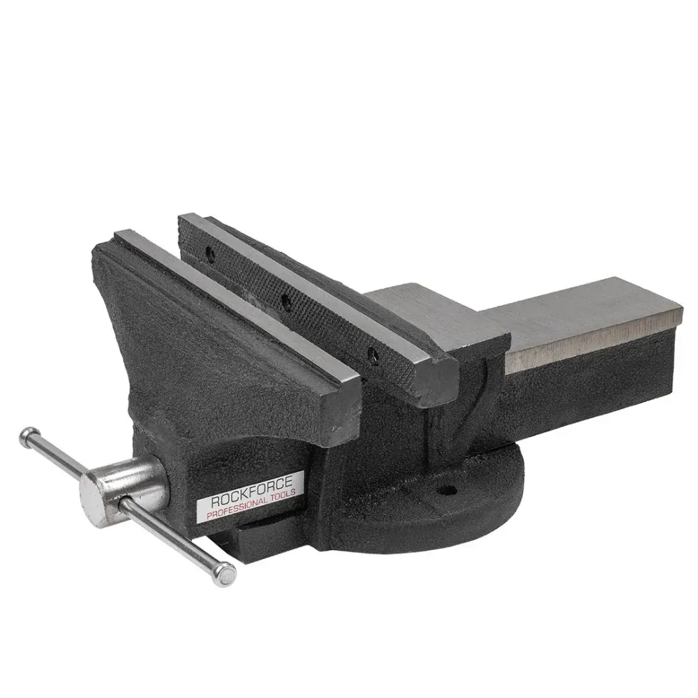 Тиски стальные с наковальней 8''-200мм RockForce##Rock FORCE RF-6540208