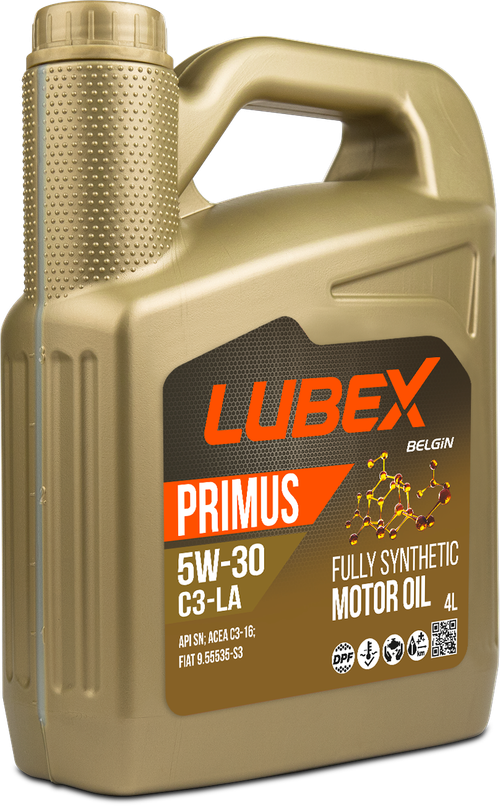 Масло Lubex Primus C3-LA 5W30 SN C3 PRE (4л) синтетика