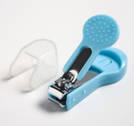 Детский маникюрный набор (ножницы, книпсер, пилка), цвет голубой 4601139