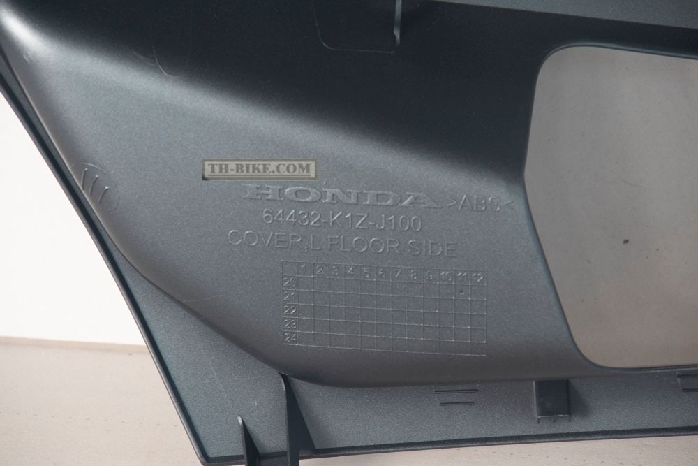 64432-K1Z-J10ZK. COVER, L. FLOOR SIDE *NHC34M*. Fairing plastic Honda PCX 2021