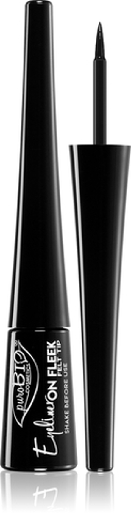puroBIO Cosmetics On Fleek Felt Tip - Жидкая матовая подводка для глаз, 3 ml