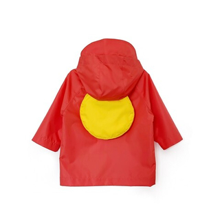 Дождевик "черепашка" (коралл+желтый)