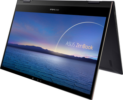 Ноутбук-трансформер Asus ZenBook Flip S UX371EA-HL135R Black Core i7-1165G7/16G/1Tb SSD/13,3"; UHD OLED Touch/WiFi/BT/NumberPad/Win10 Pro + Stylus 90NB0RZ2-M03460