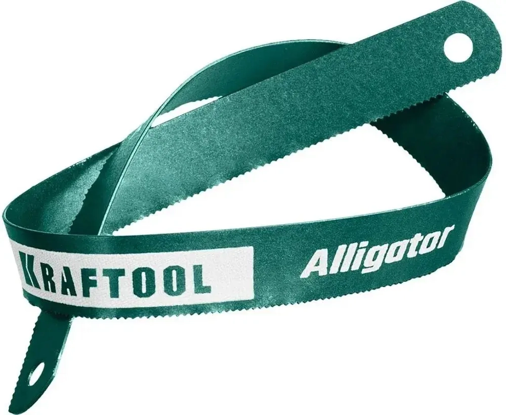 Полотно для ножовки по металлу, биметалл, 300 мм, KRAFTOOL Alligator-18, 18 TPI