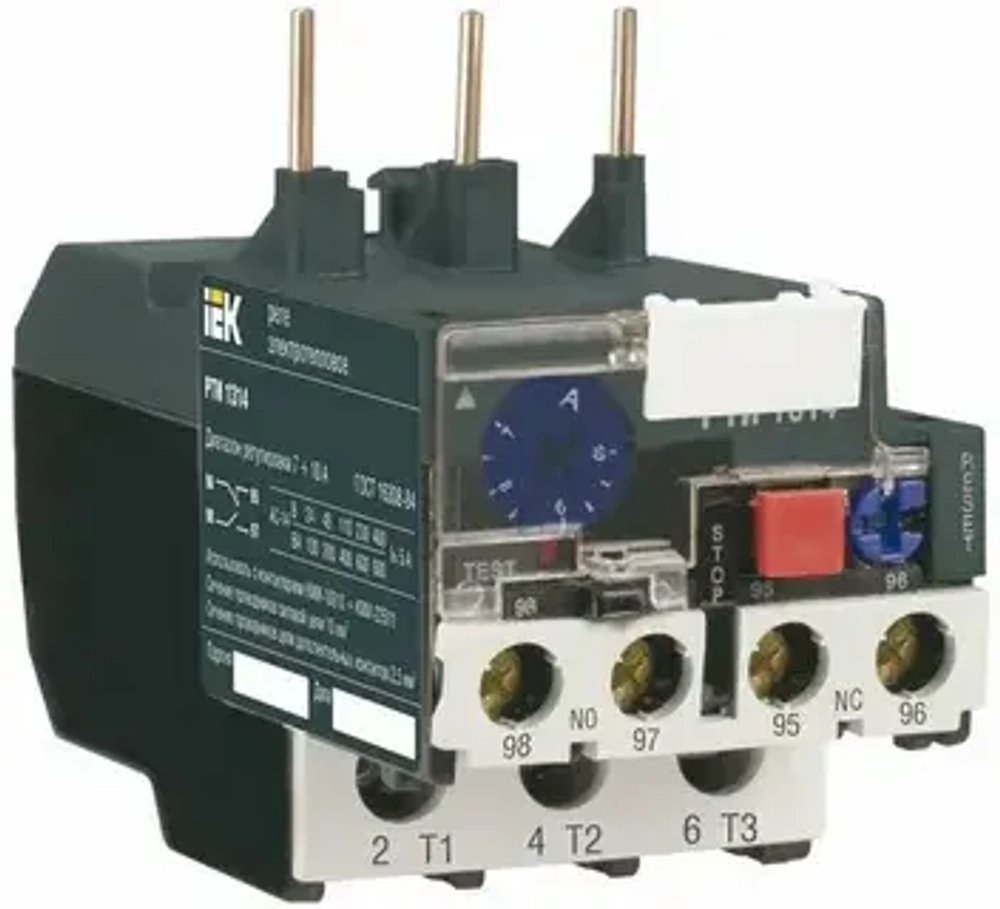 Реле РТИ-1303 электротепловое 0,25-0,4А IEK арт. DRT10-C025-D004