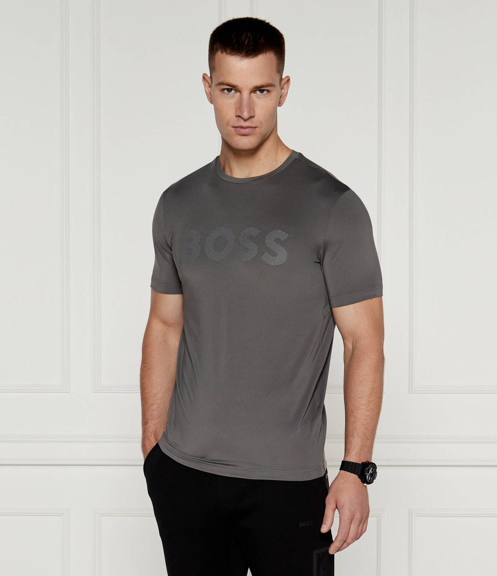 Футболка Tee Active BOSS GREEN - серый(50517911)