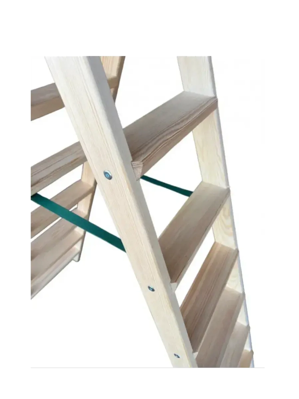 Стремянка деревянная 2х6 wide (рабоч. высота 2,85м)