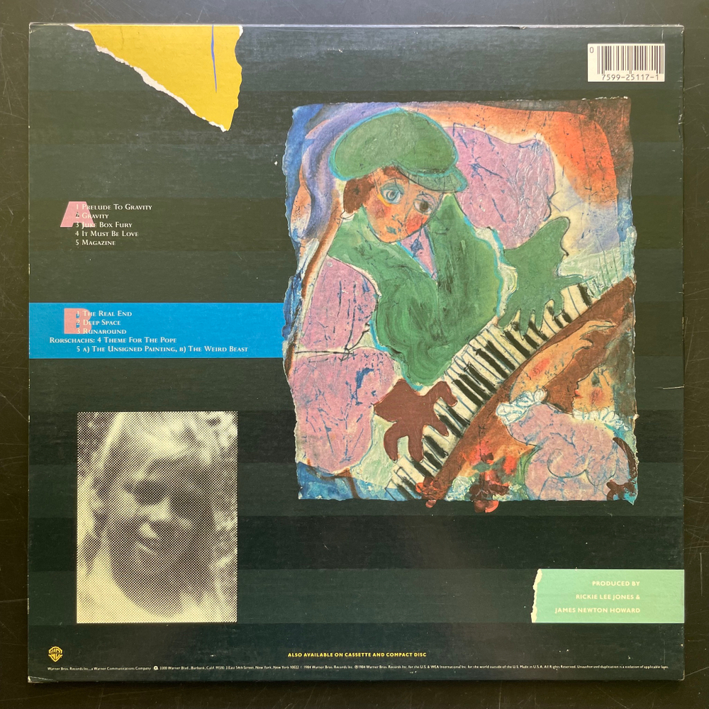 Rickie Lee Jones ‎– The Magazine (США 1984г.)