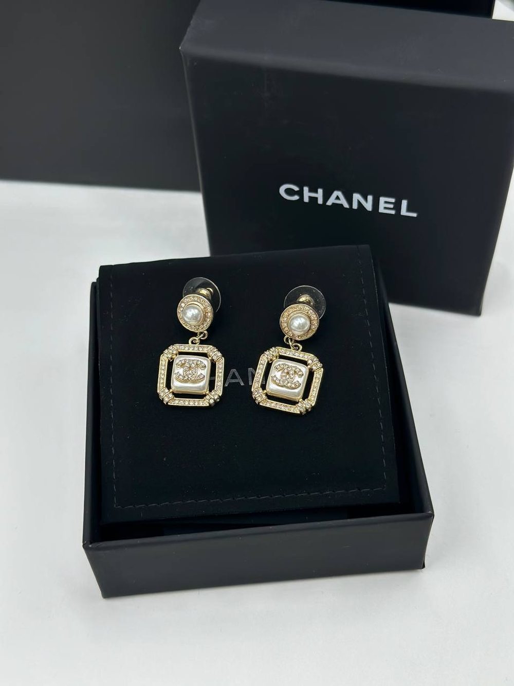 Серьги CHANEL