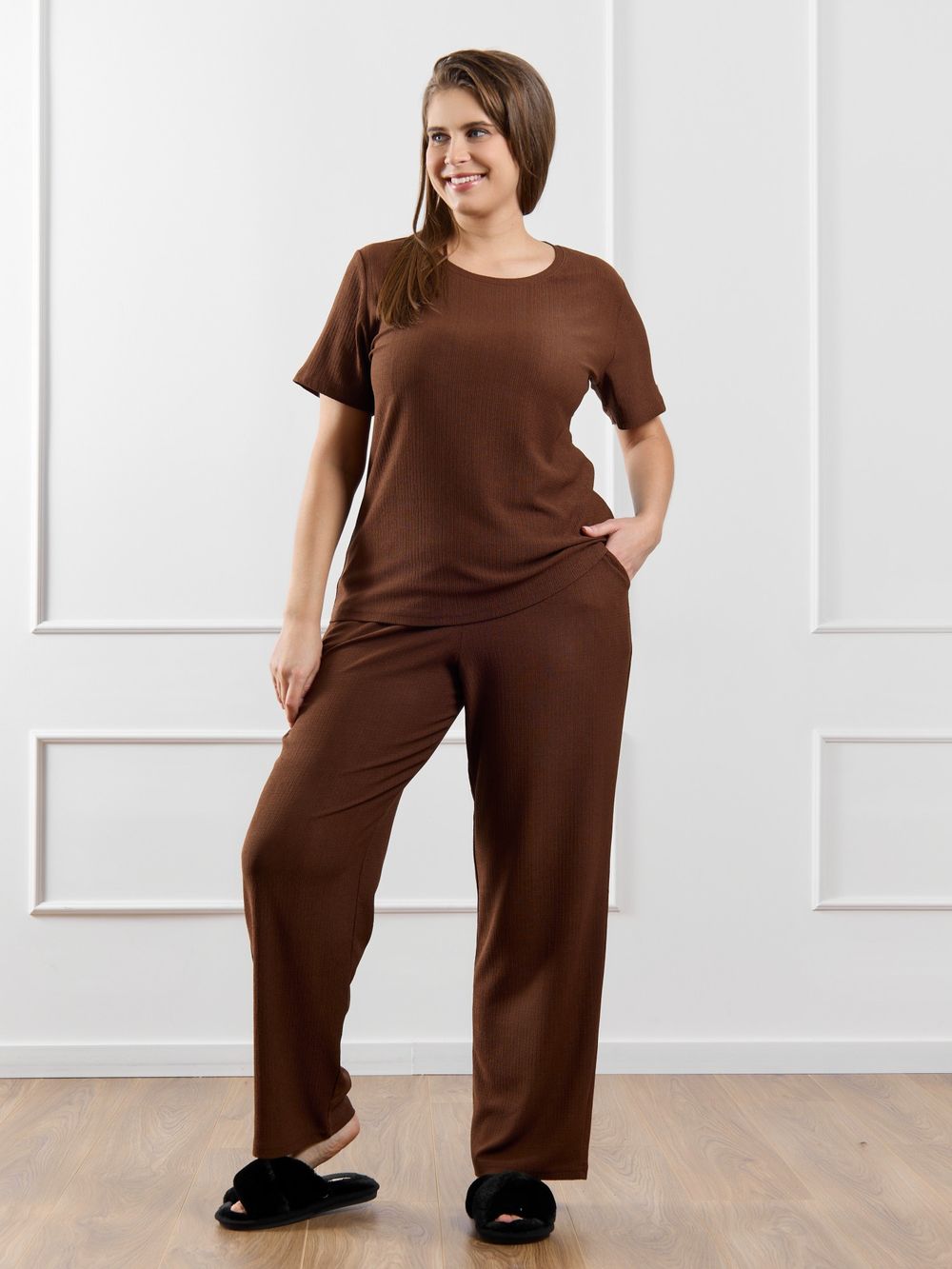 Брюки Рената-2 Виотекс КОРИЧНЕВЫЙ