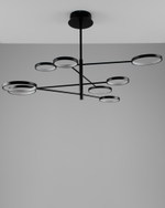 Светодиодная люстра на штанге Moderli V5071-CL Run