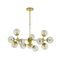 Подвесная люстра Lumina Deco Zodiak LDP 160-12 GD