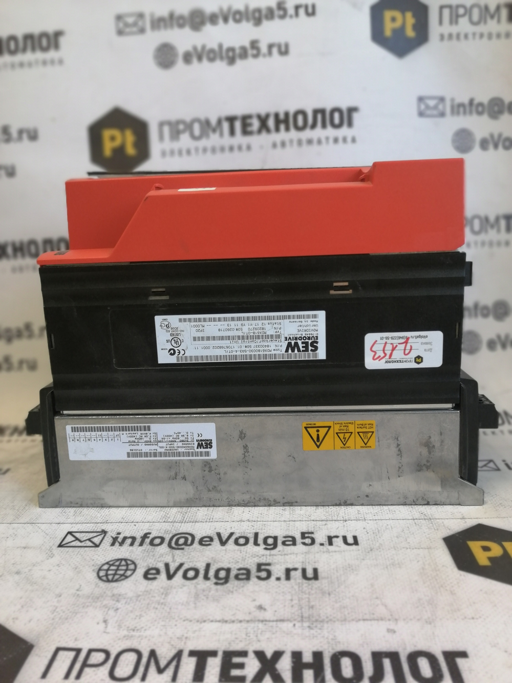 SEW Eurodrive MDX61B0030-5A3-4-0T/L+MDX60A0030-503-4-00L с хранения