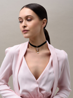 Колье "Matilda pink" Gold