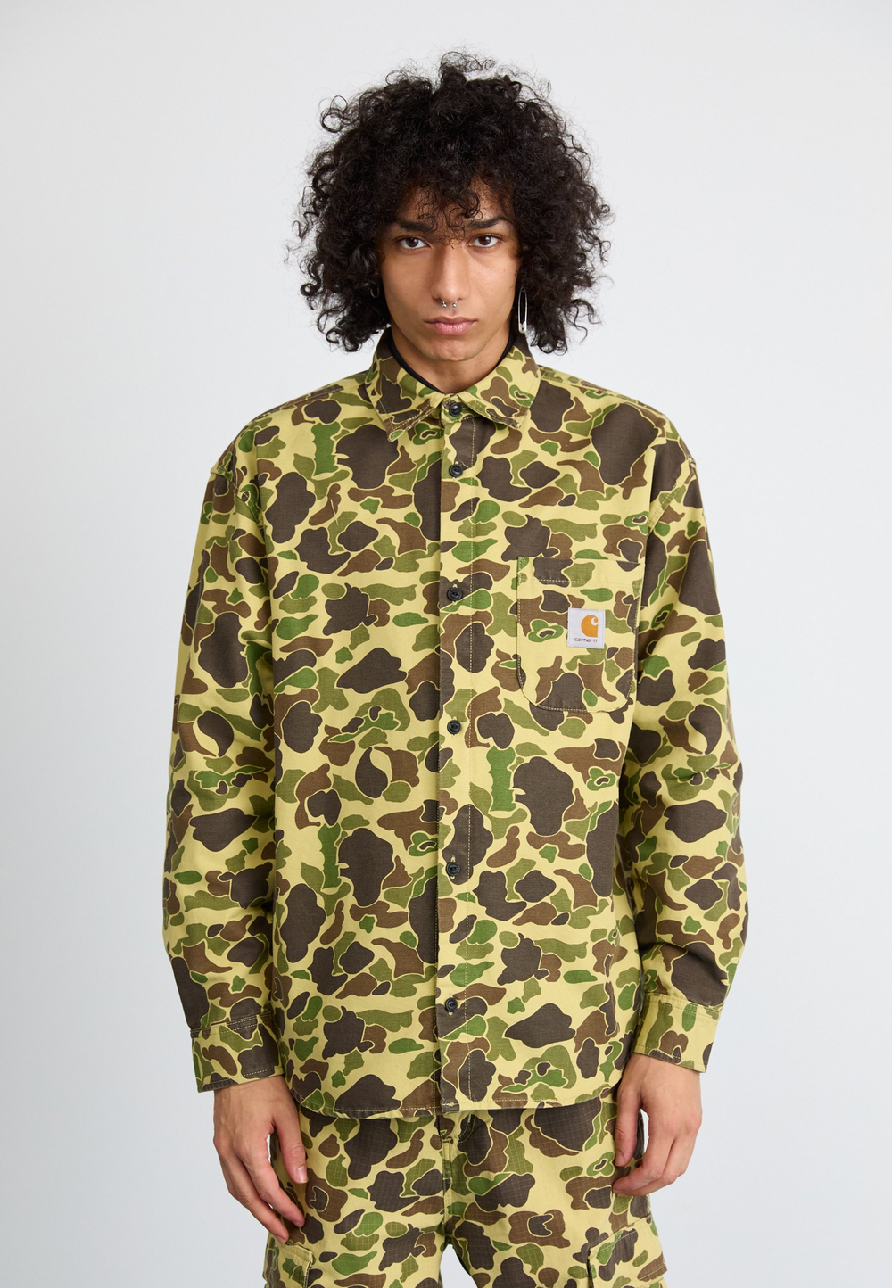 Carhartt WIP Рубашка - Зелёный